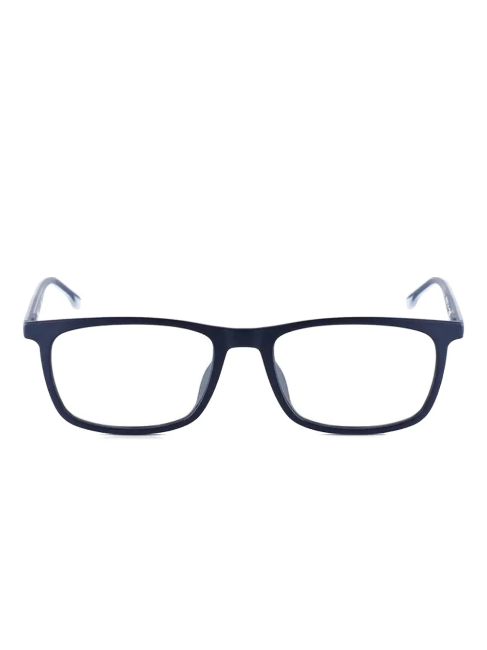BOSS clip-on rectangle sunglasses frames - ブルー BOSS clip-on rectangle sunglasses frames - ブルー