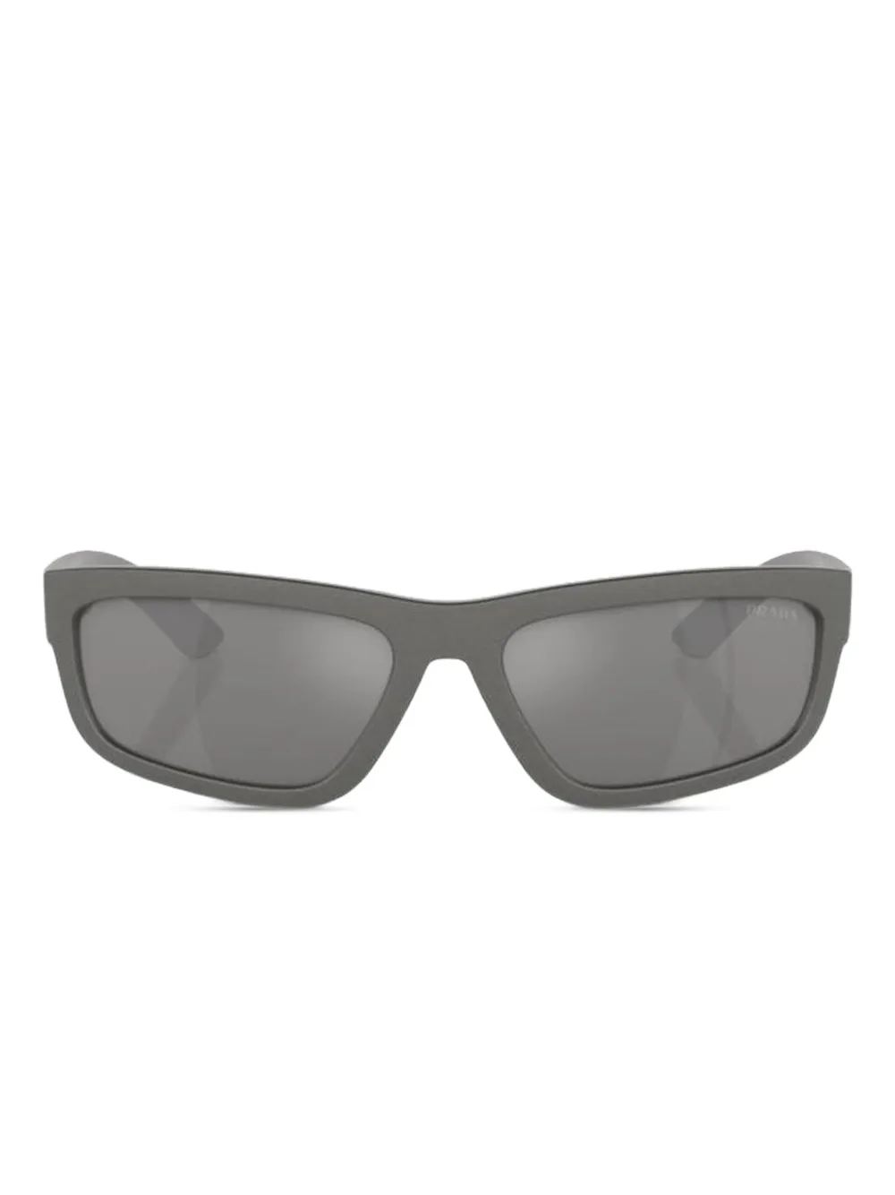 Prada Linea Rossa rectangle-frame sunglasses Grijs