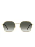 Carrera geometric-frame sunglasses - Gold