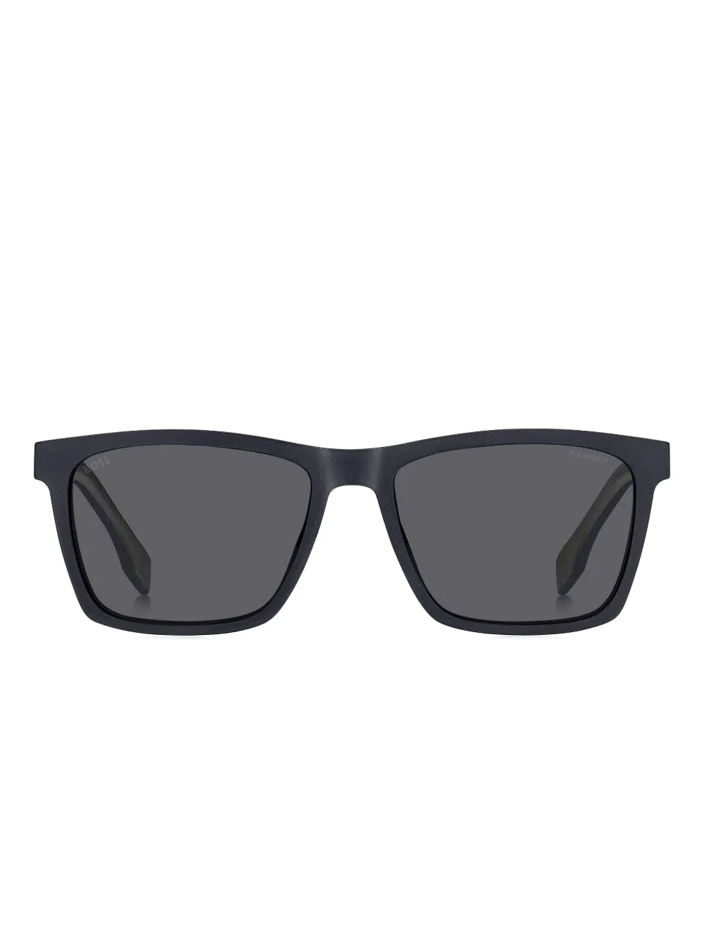 BOSS clip-on rectangle sunglasses frames - ブルー BOSS clip-on rectangle sunglasses frames - ブルー