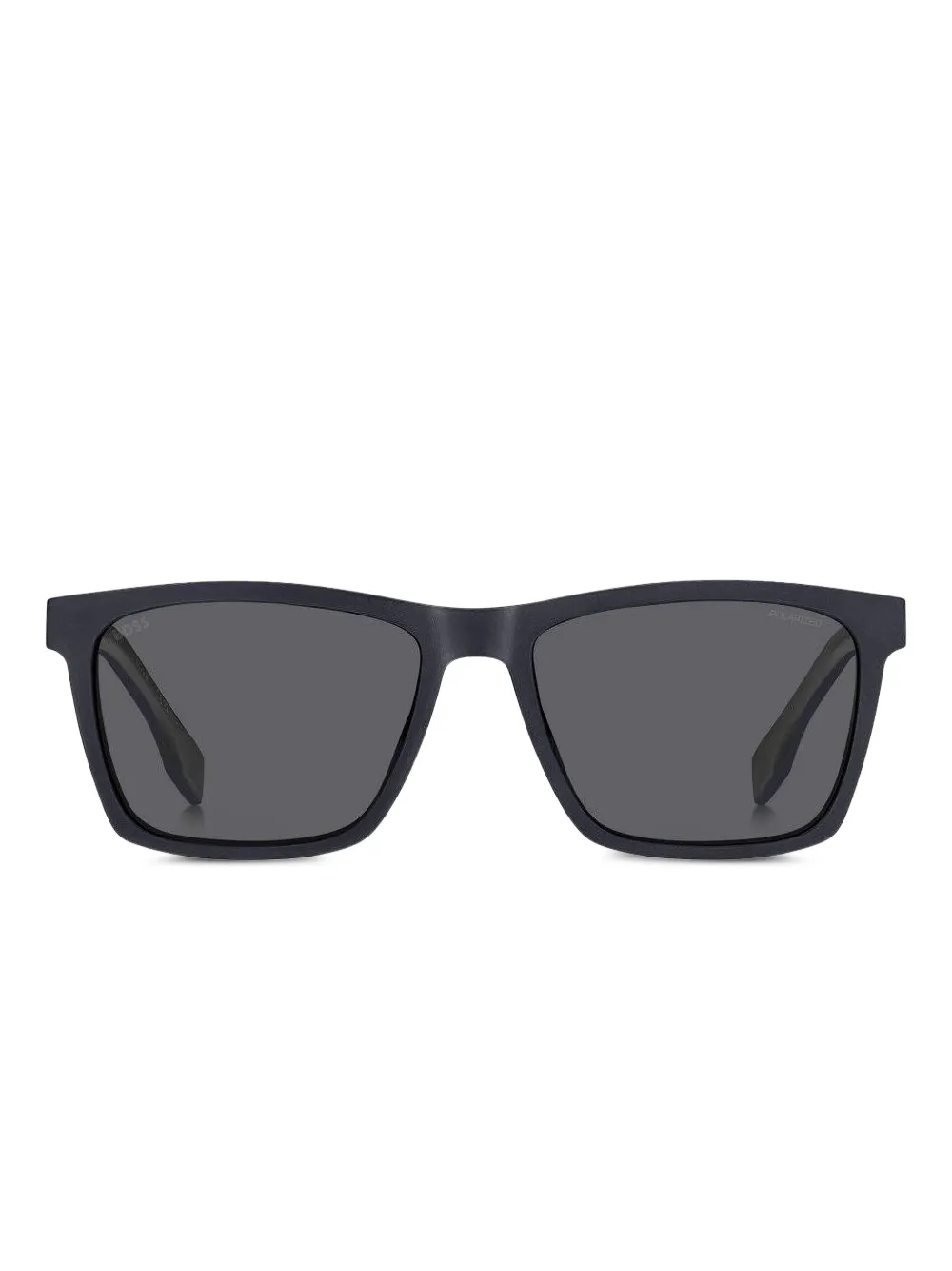 BOSS clip-on rectangle sunglasses frames Blauw