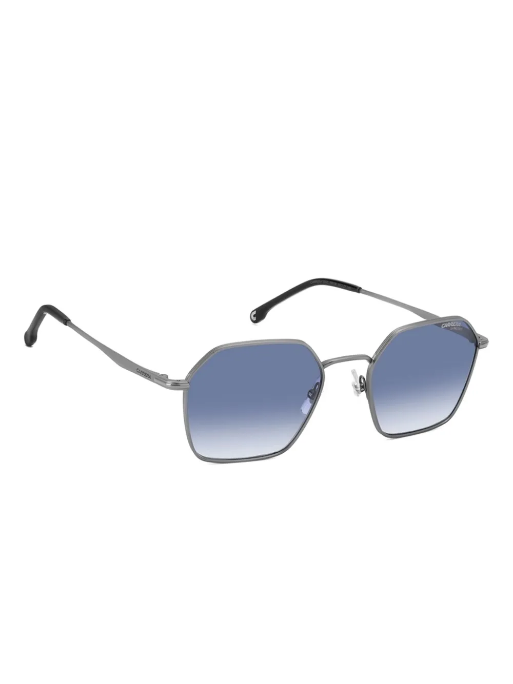 Carrera geometric-frame sunglasses Zilver
