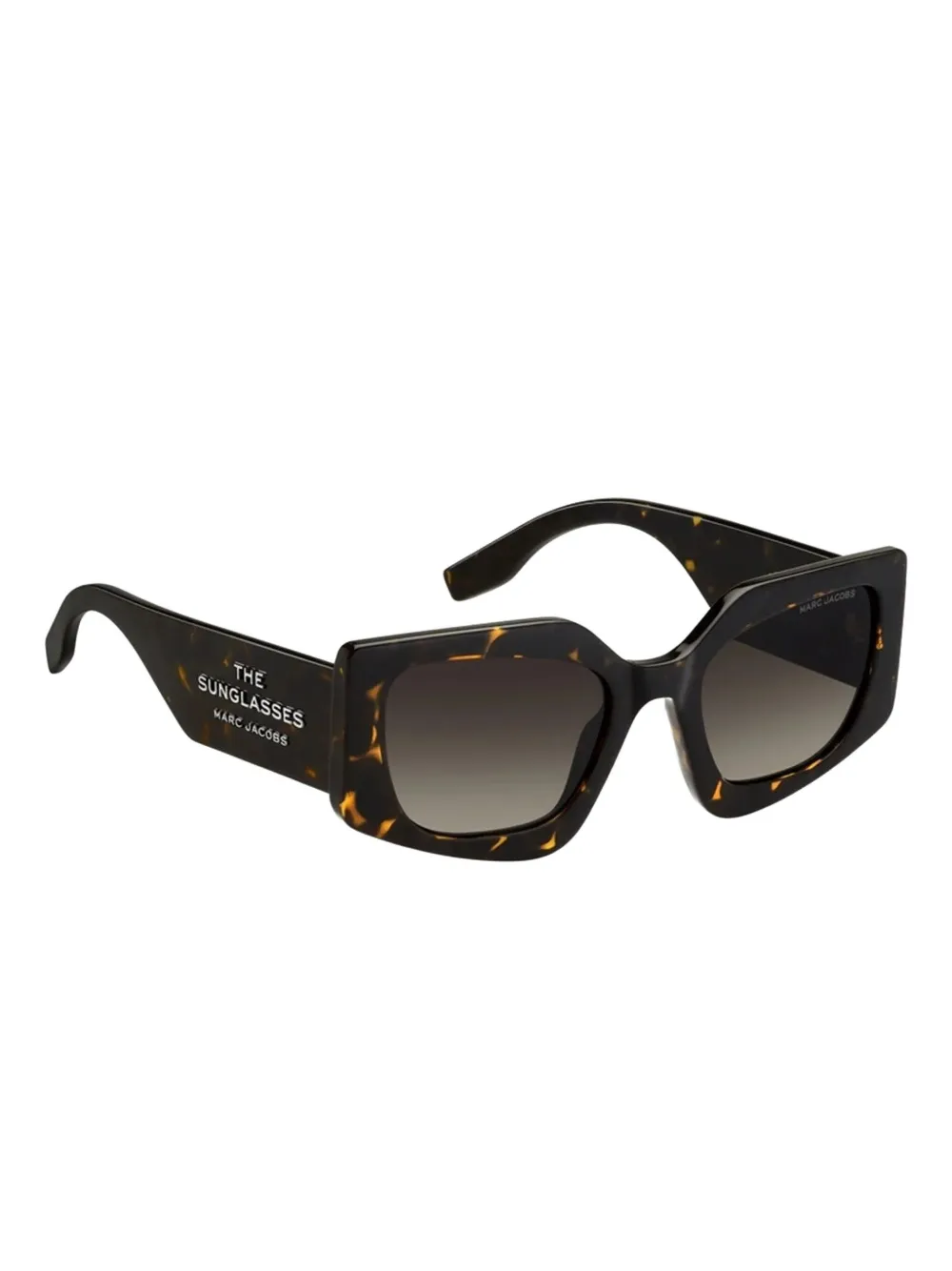 Marc Jacobs Eyewear geometric-frame sunglasses Zwart