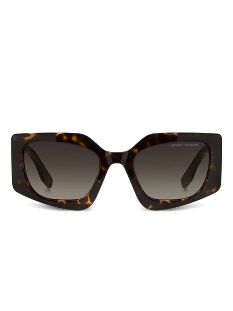 Marc Jacobs Eyewear Zonnebril met geometrisch montuur