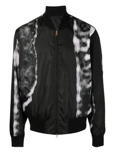 Dunhill printed bomber jacket