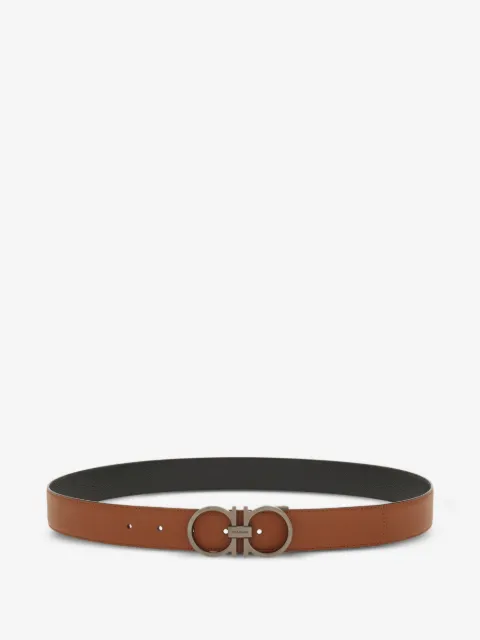 Ferragamo Gancini buckle leather belt