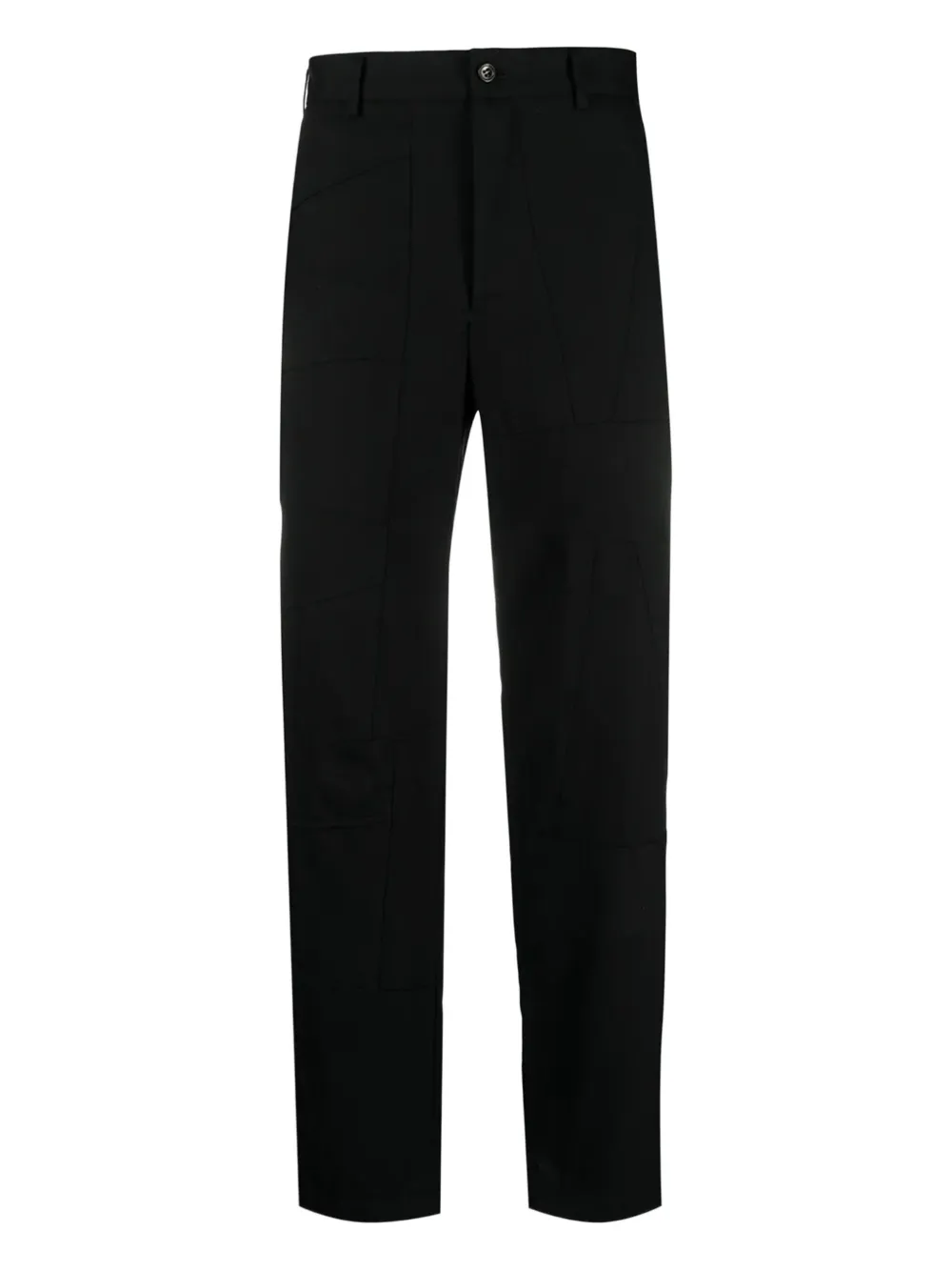 Black Comme Des Garçons cotton trousers | Black | Image 1
