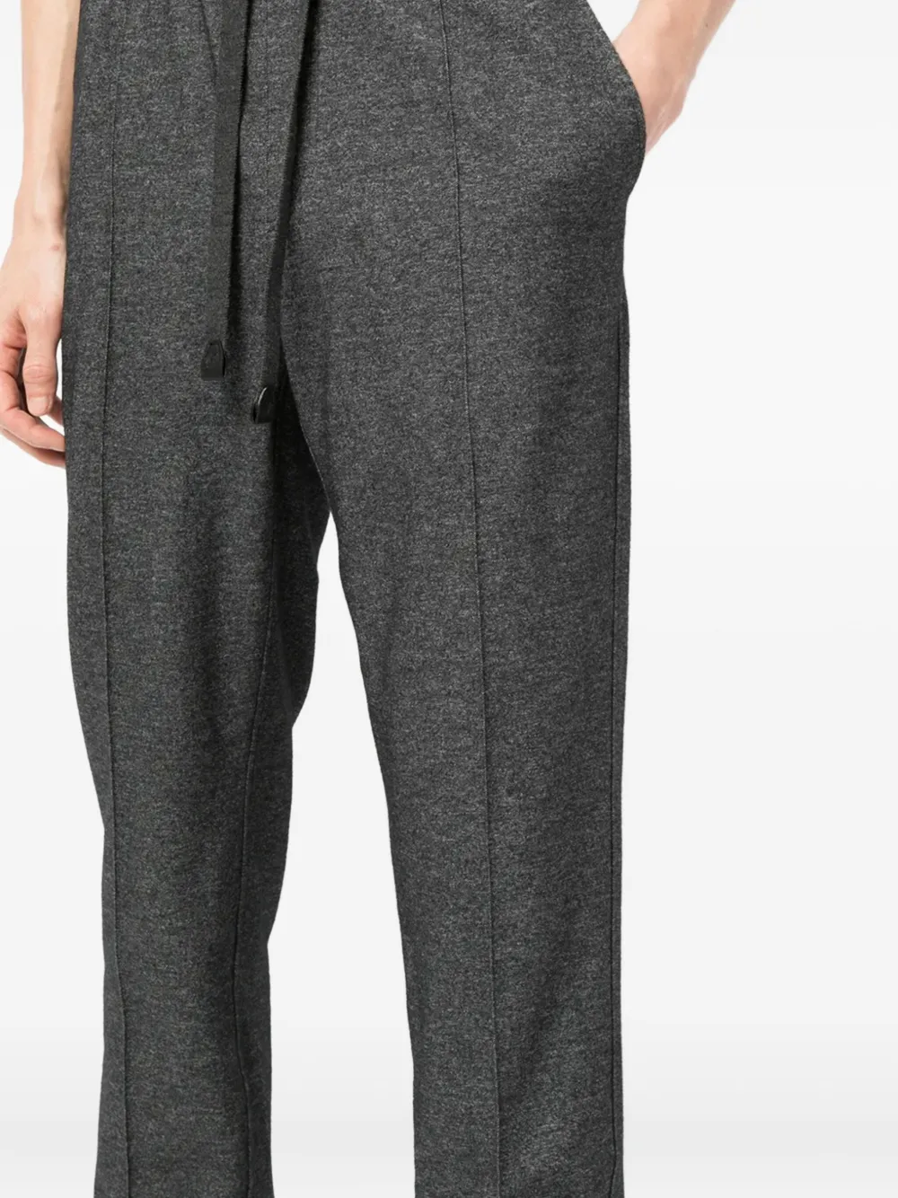 Brioni Broek met trekkoord Grijs