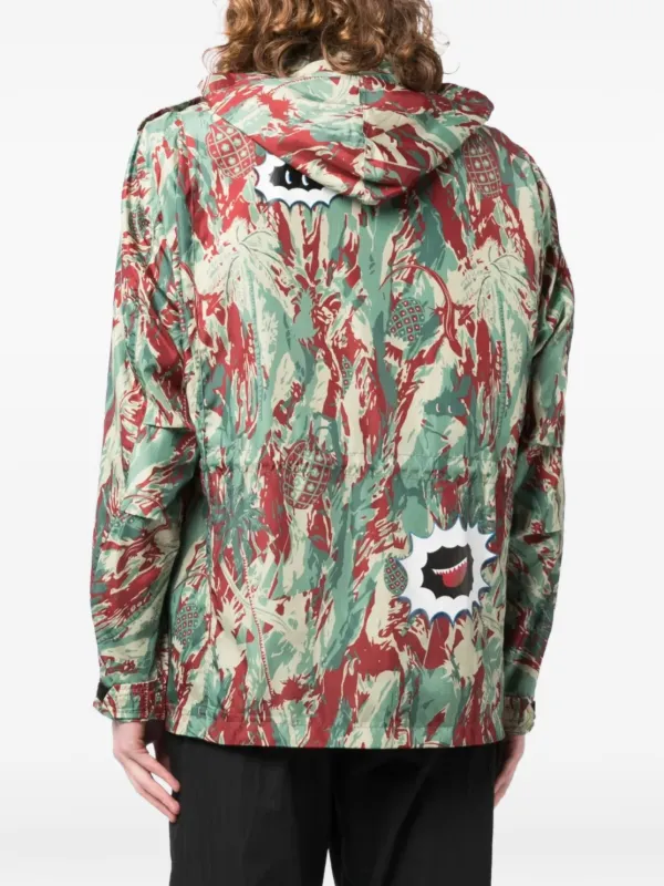 Billionaire Boys Club カモフラージュ フーデッドジャケット 