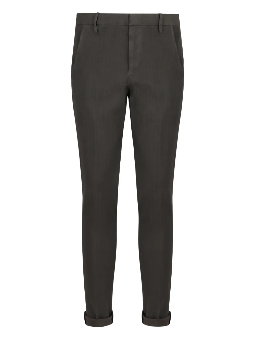roll-up cuff chino trousers