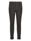 DONDUP roll-up cuff chino trousers - Grey