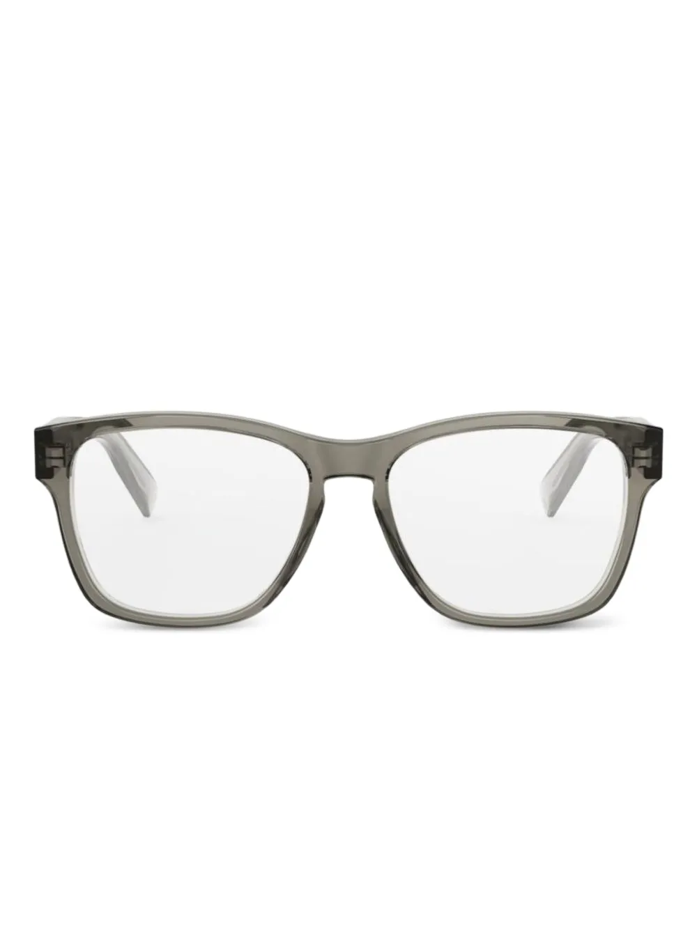 Bvlgari Tubogas square-frame glasses | Grey | Image 1