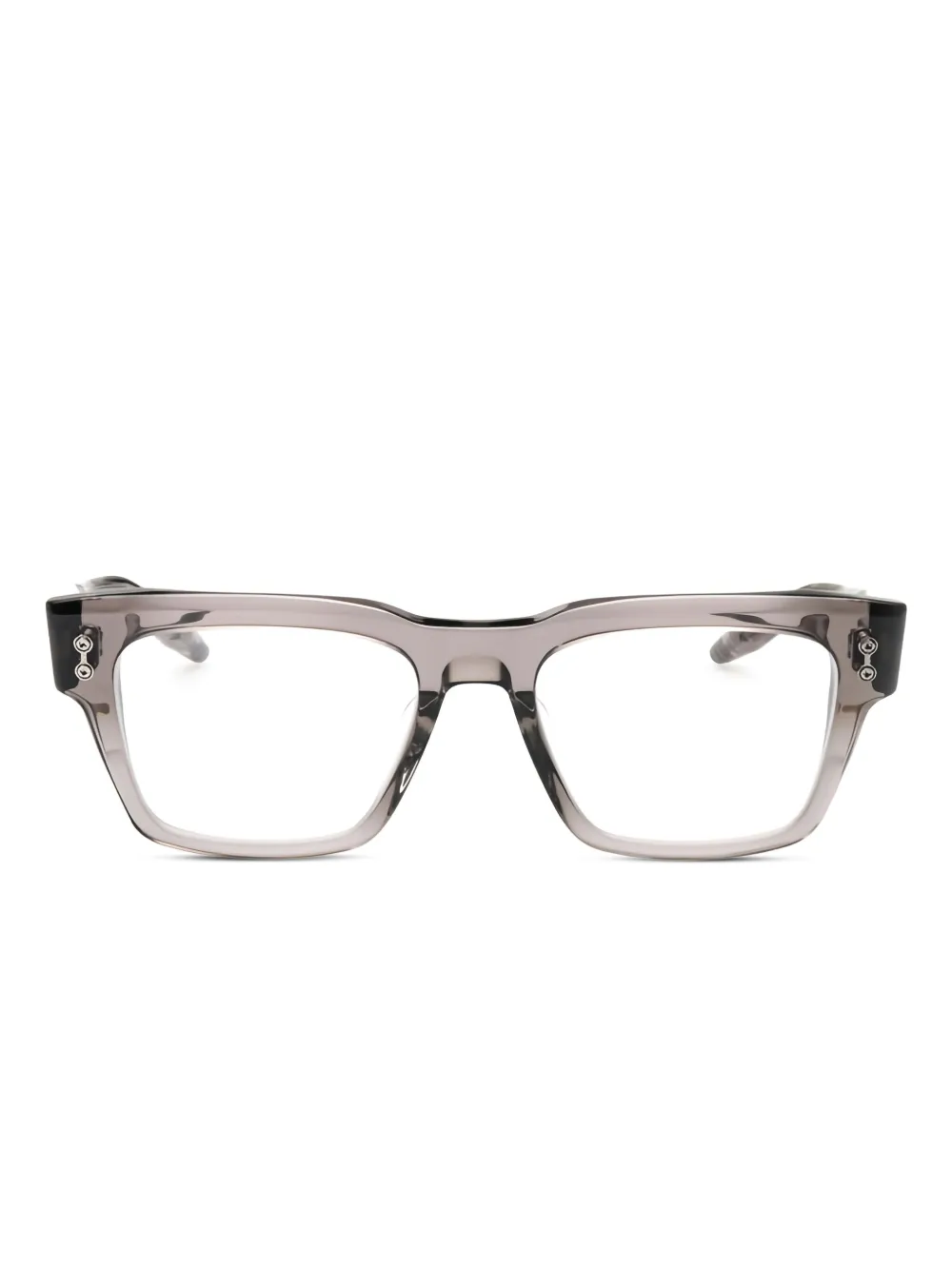 Akoni rectangle-frame glasses – Grey Akoni rectangle-frame glasses – Grey