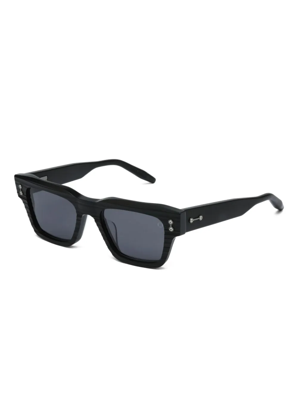 Akoni square-frame sunglasses Zwart
