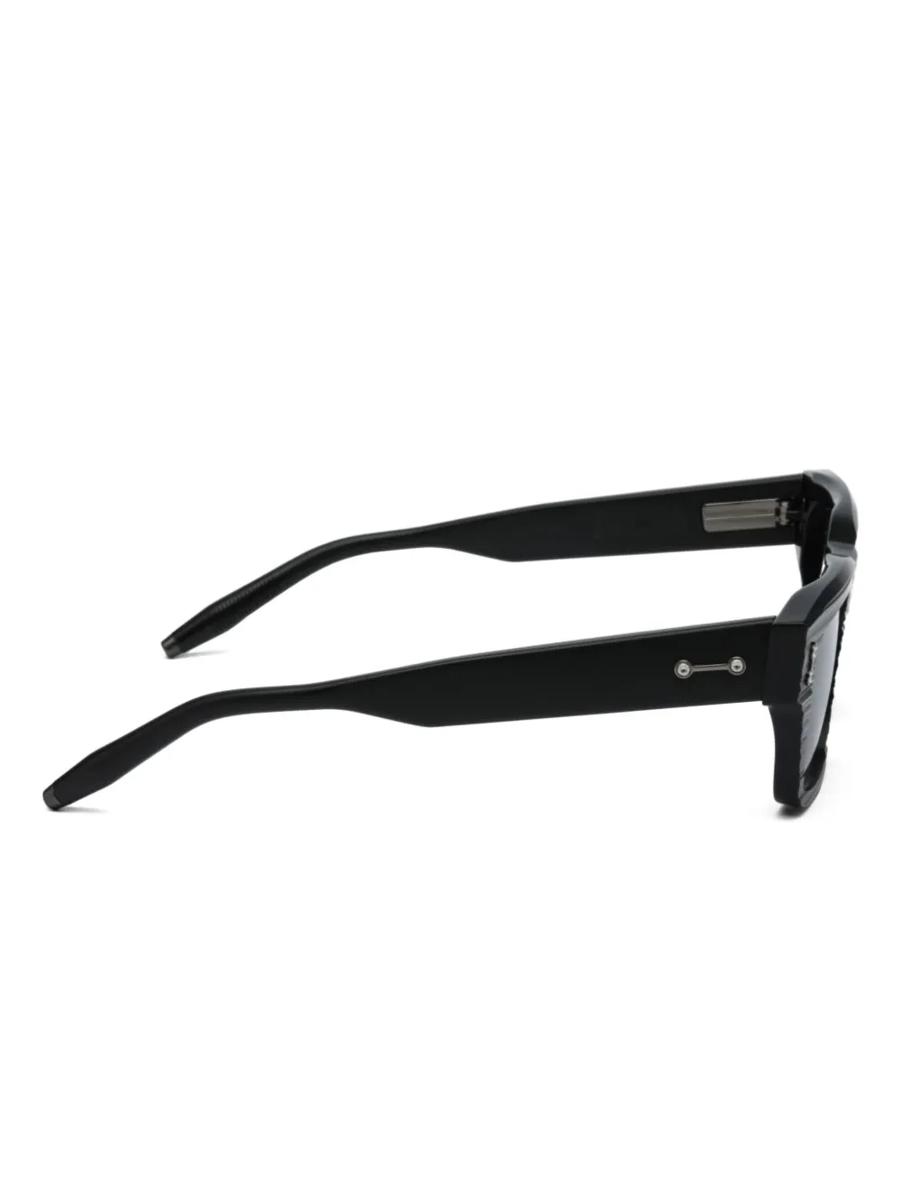Akoni square-frame sunglasses Zwart