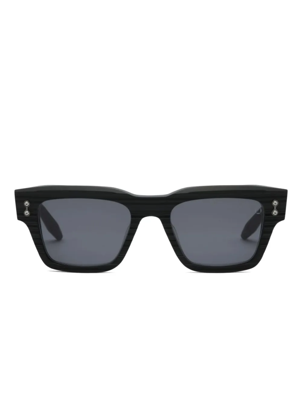 Akoni square-frame sunglasses Zwart
