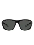 Polaroid geometric-frame sunglasses - Black
