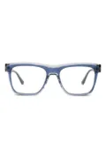 Xavier Garcia Design Gances rectangle glasses - Blue