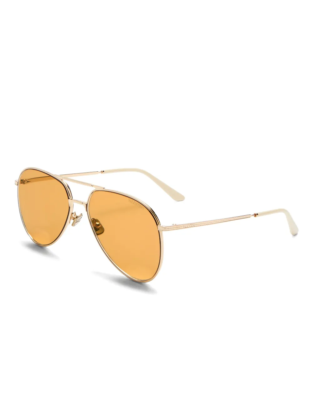 VALENTINO GARAVANI EYEWEAR pilot-frame sunglasses - Goud