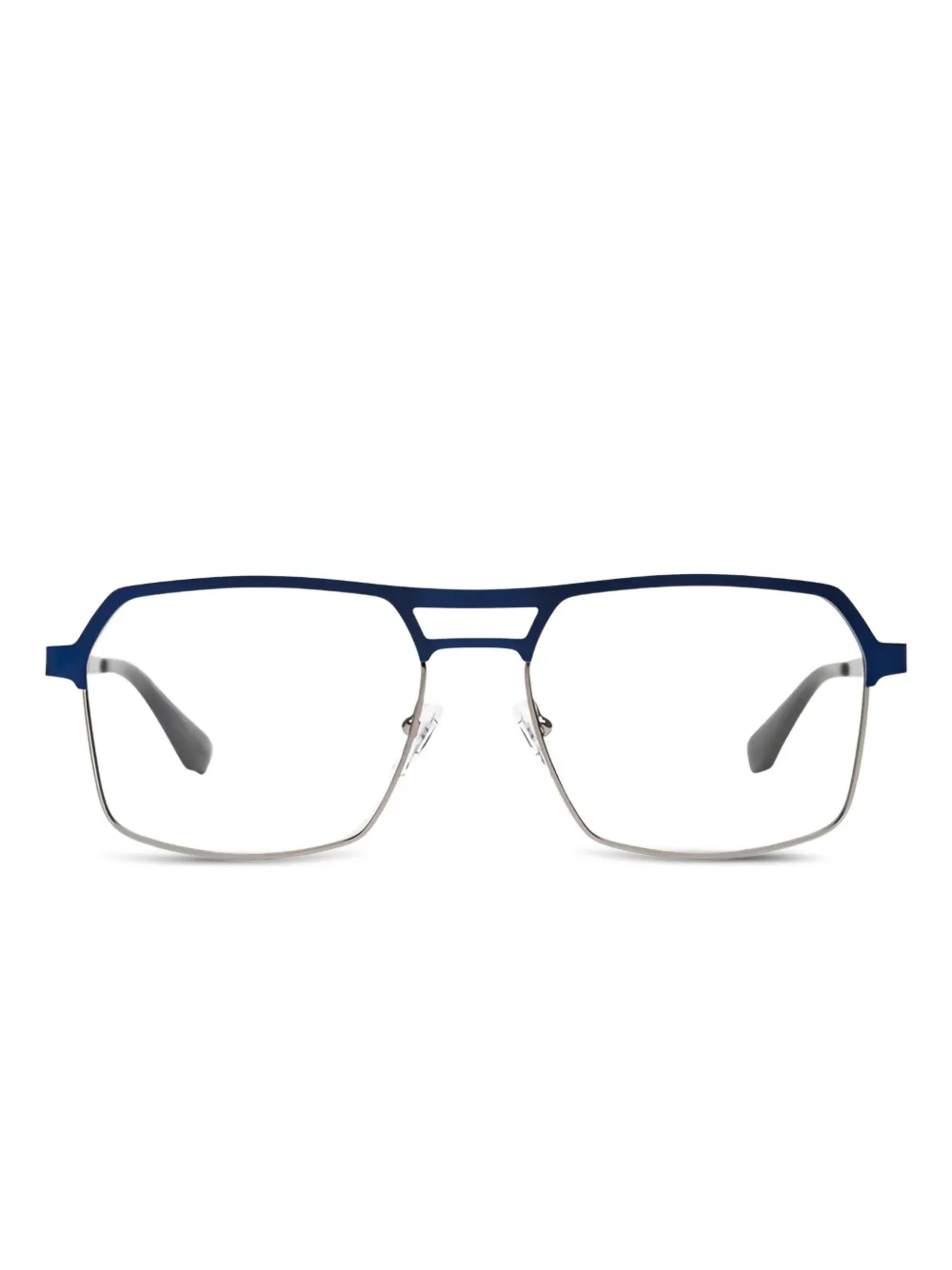 Xavier Garcia Design Claude square-frame glasses | Blue | Image 1