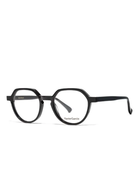 Xavier Garcia Design BK geometric glasses 
