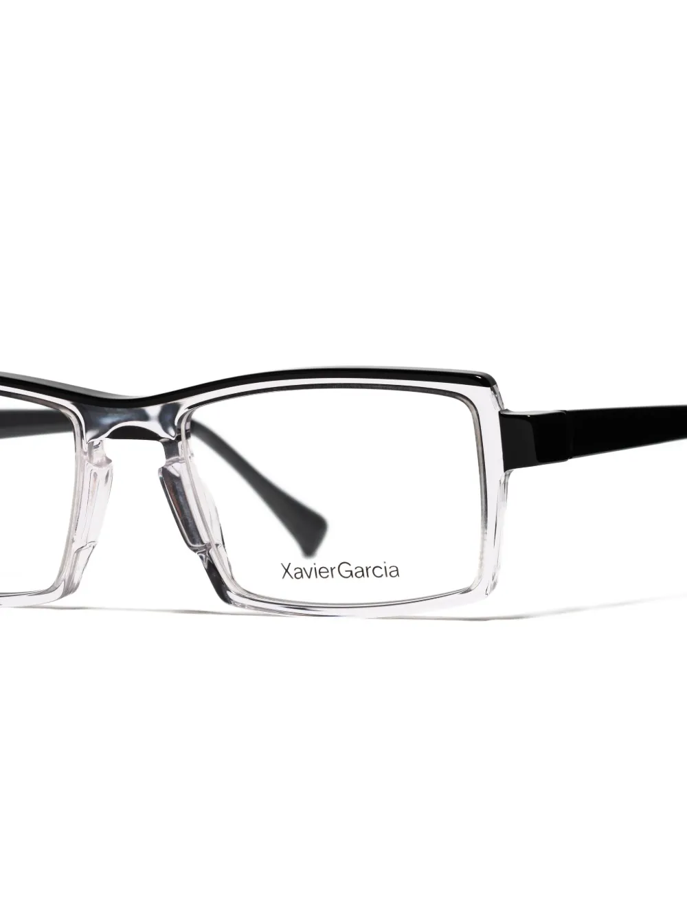 Xavier Garcia Design lunettes de vue Roy à monture rectangulaire | Homme | Image 2