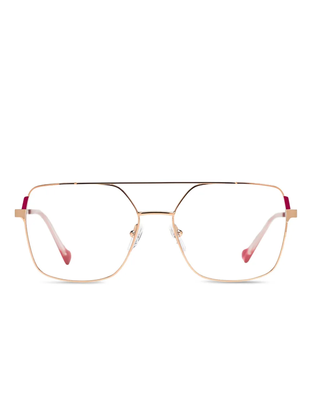 Xavier Garcia Design lunettes de vue Griet à double pont | or | Image 1