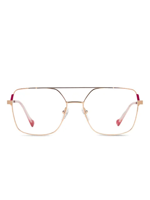 Xavier Garcia Design Griet double-bridge glasses
