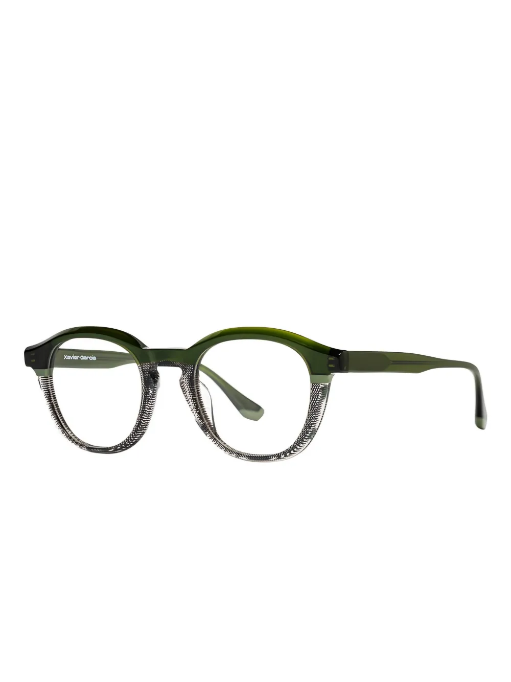 Xavier Garcia Design lunettes de vue Pierre à monture ronde | Homme | Image 2