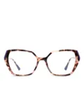 Xavier Garcia Design Blatta glasses - Brown