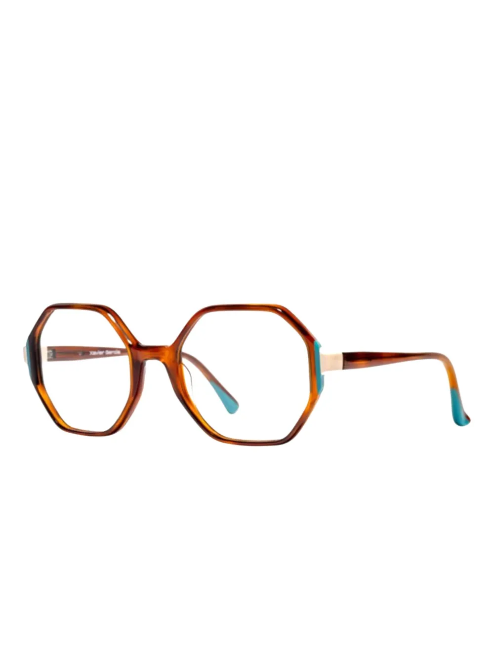 Xavier Garcia Design Drina geometric-frame glasses | Men | Image 2