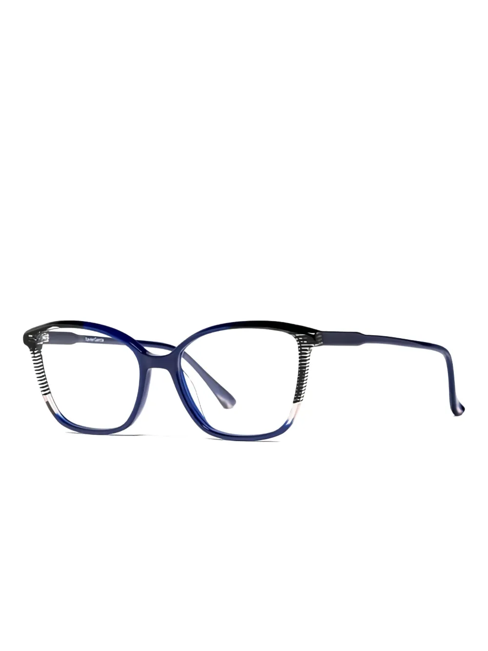 Xavier Garcia Design lunettes de vue Martina à détail texturé | Homme | Image 2