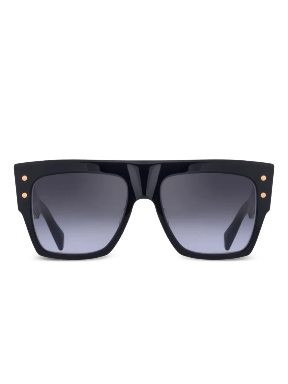 Balmain square-frame sunglasses Zwart