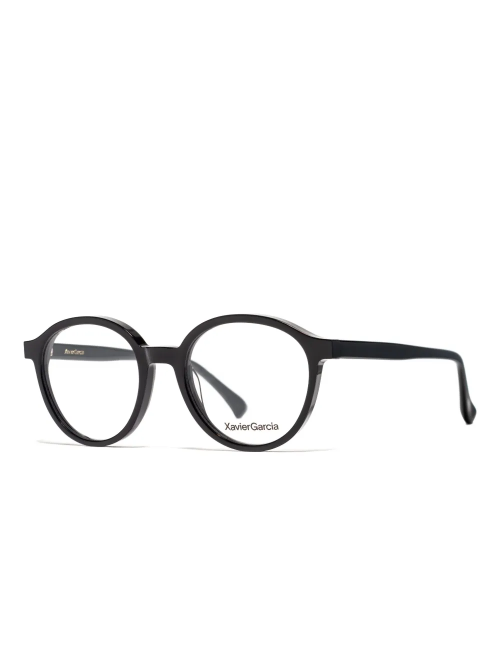 Xavier Garcia Design BK 201 round-frame glasses | Black | Image 1