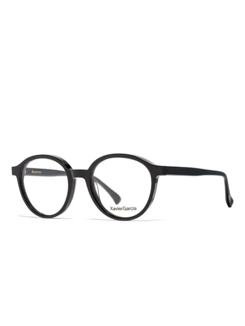 Xavier Garcia Design BK 201 round-frame glasses