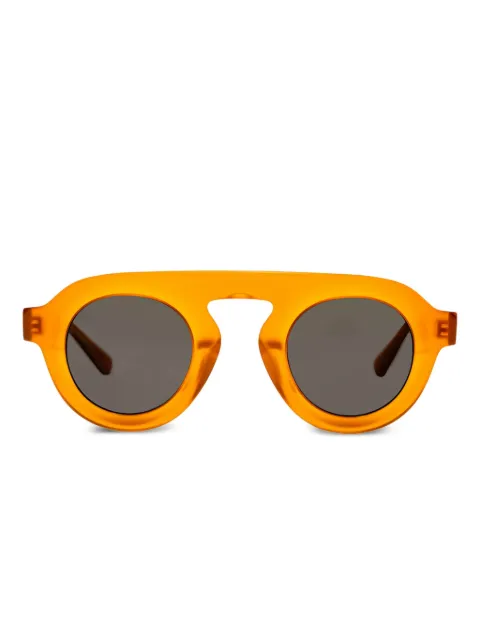 Xavier Garcia Design lentes de sol con armazón redonda