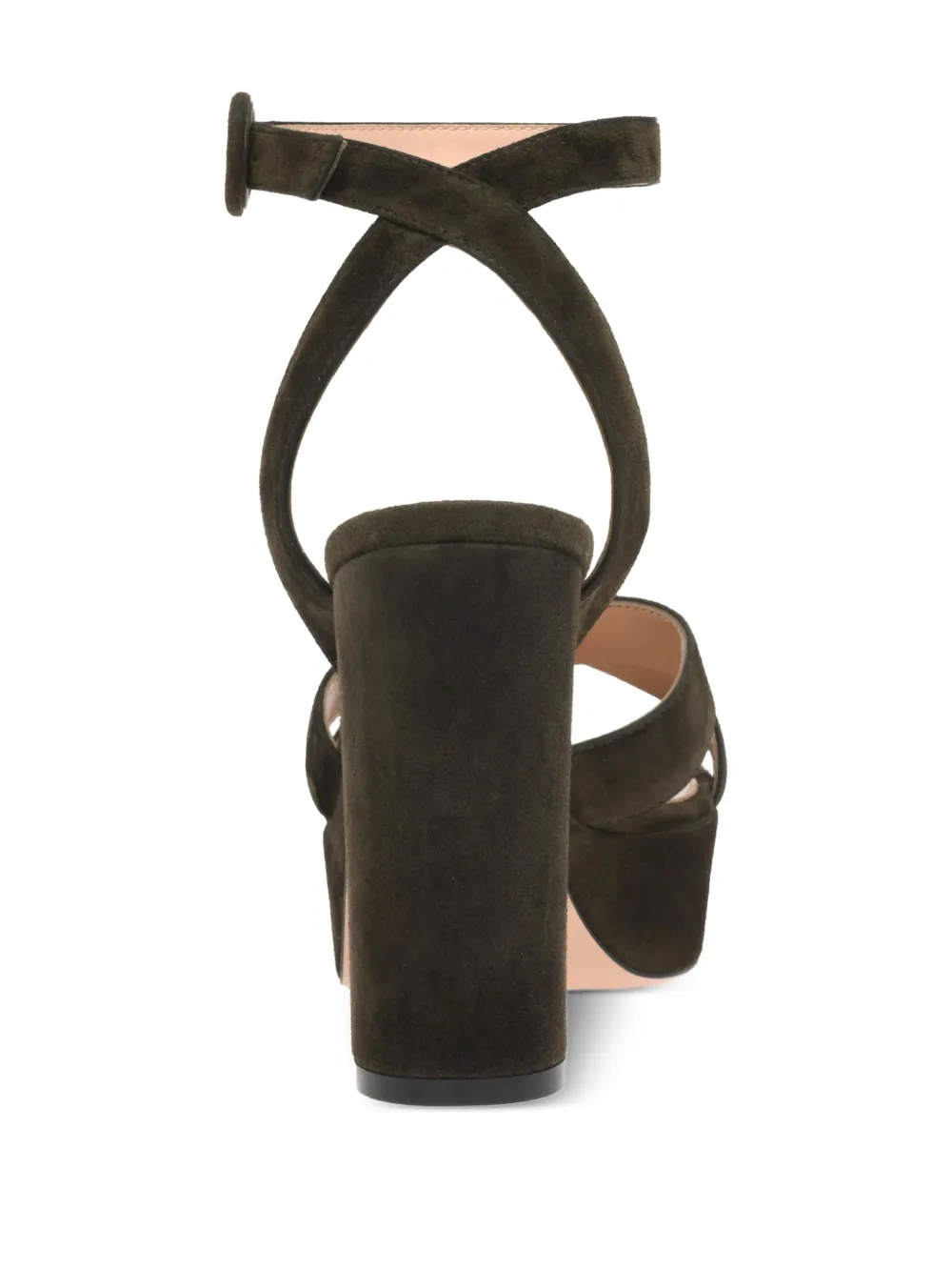 Gianvito Rossi crossover platform sandals Green