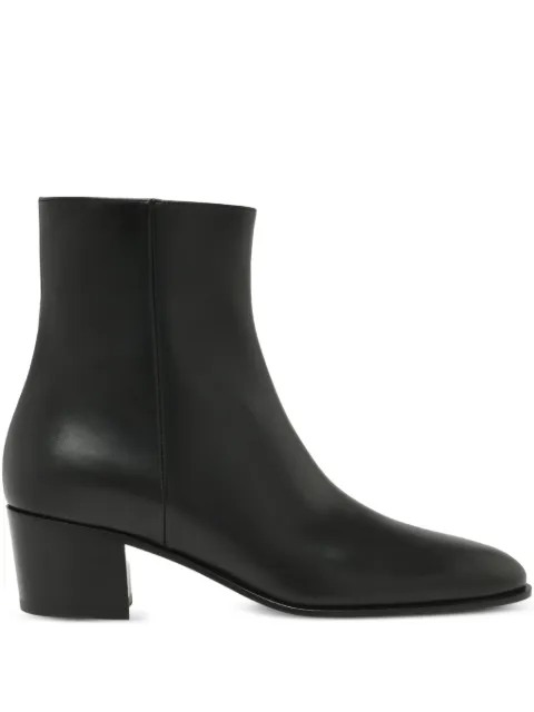 Gianvito Rossi leather heeled boots