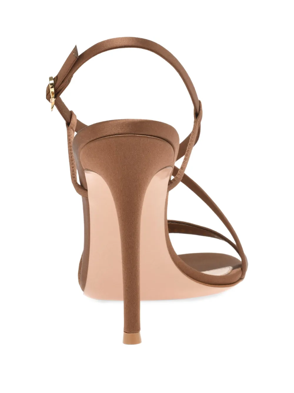 Gianvito Rossi slingback cross-strap sandals Bruin
