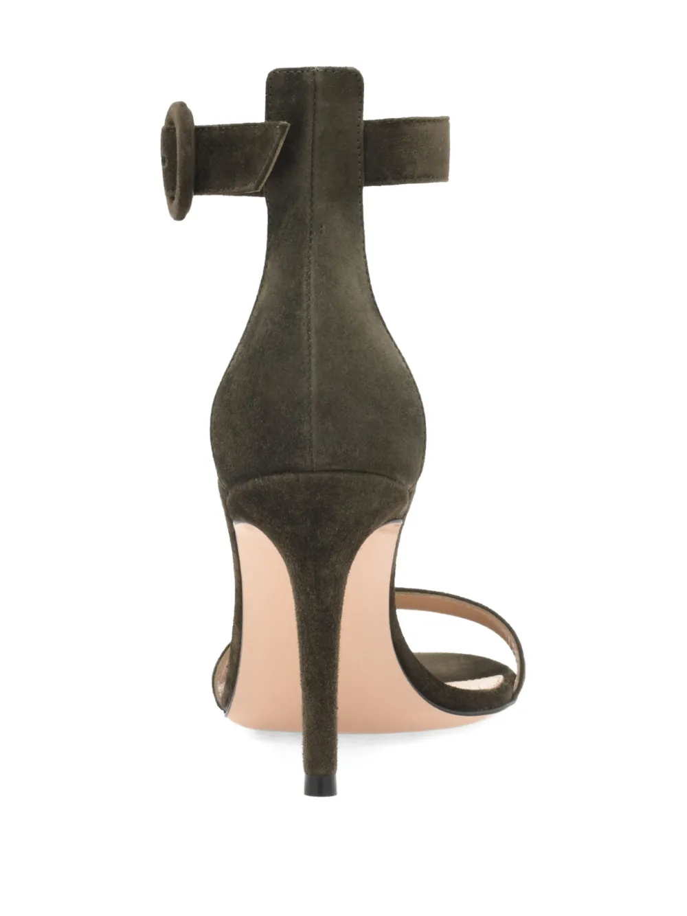 Gianvito Rossi ankle-strap suede sandals Green