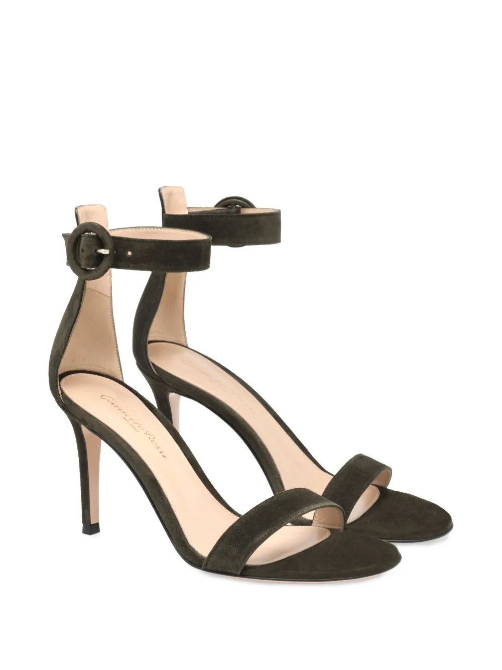 Gianvito Rossi ankle-strap suede sandals | Heeled Sandals | Image 2