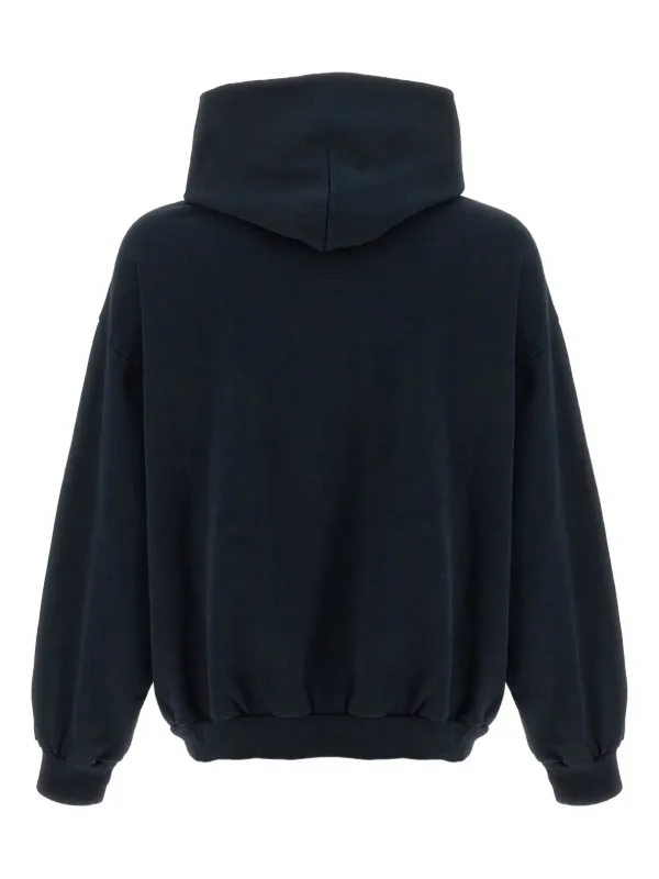 Balenciaga Nano Bb Cotton Hoodie | Black | FARFETCH