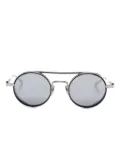 Akoni Eris round-frame sunglasses - Silver