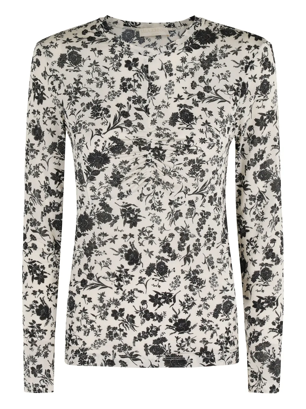 Ulla Johnson floral-print long-sleeve top | White | Image 1