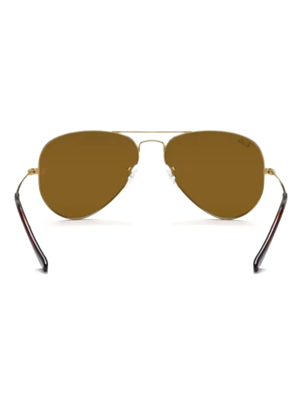 Ray-Ban aviator-frame sunglasses - Marrone