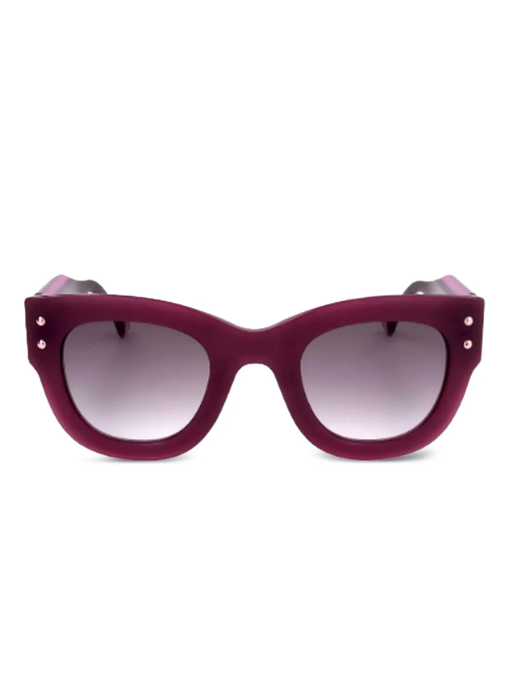 Carolina Herrera acetate double shade sunglasses Paars