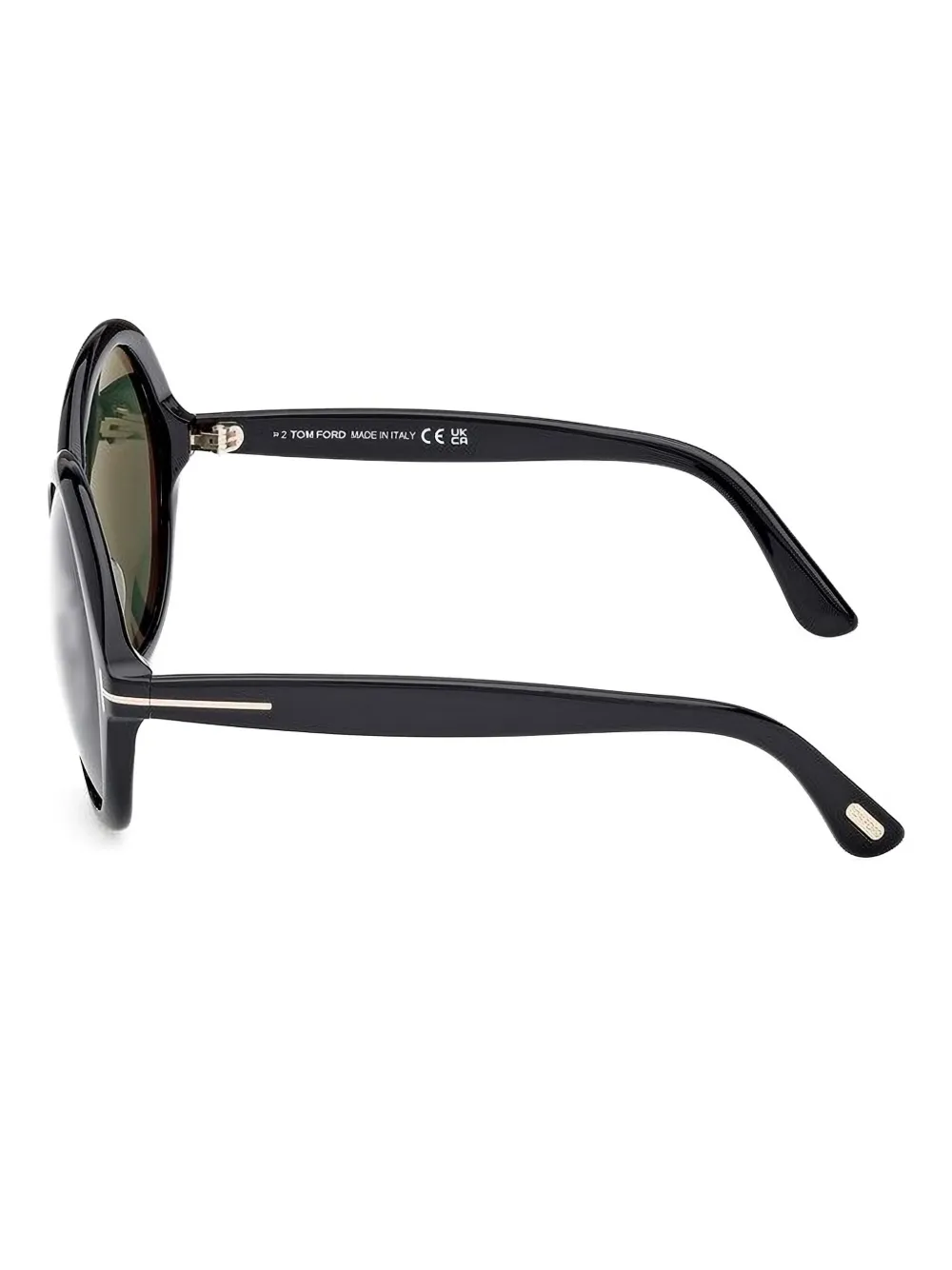 TOM FORD round-frame sunglasses Zwart