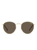 Carrera oval-frame sunglasses - Gold