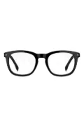 BOSS striped acetate sunglasses - Black