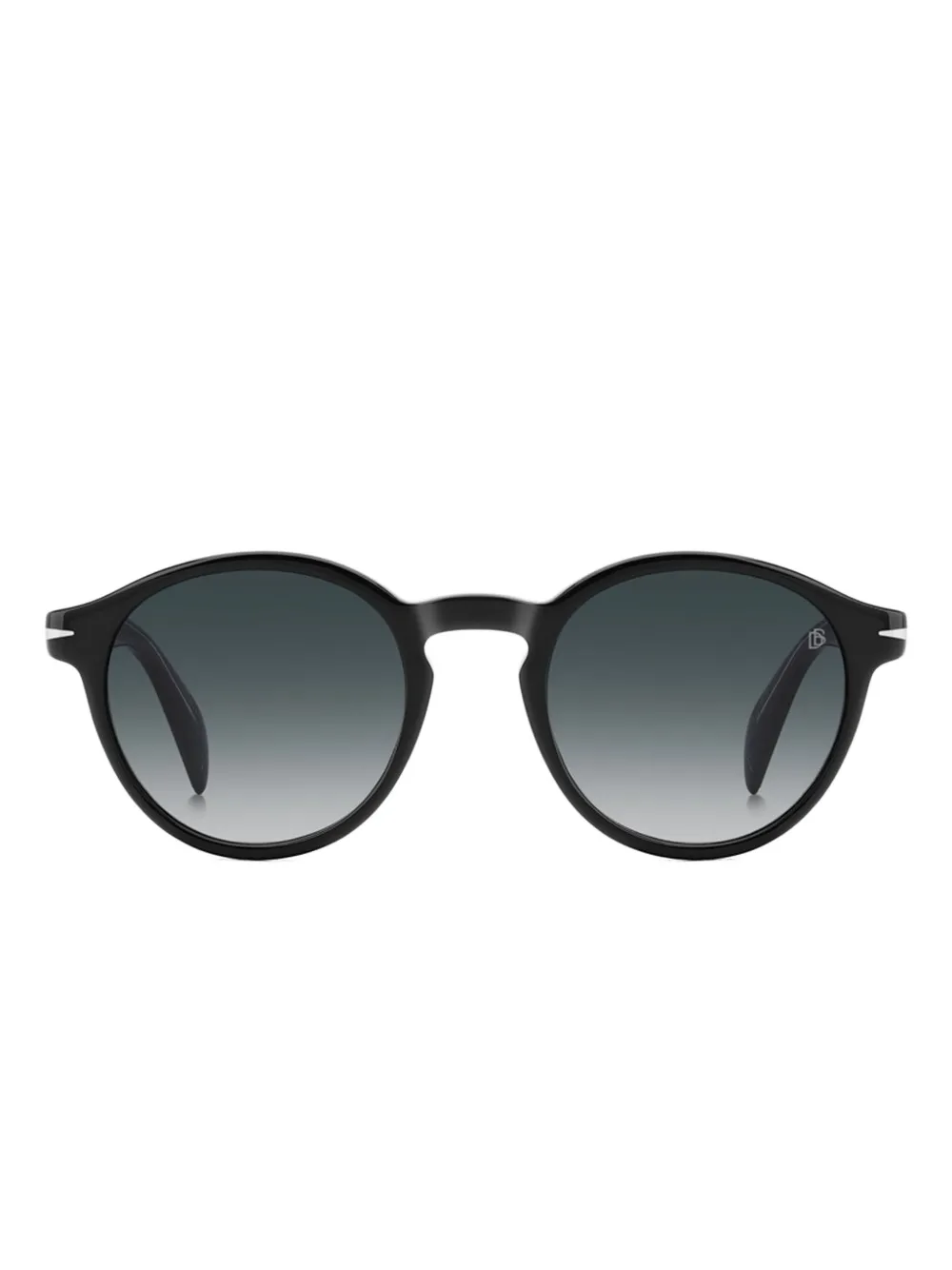 DAVID BECKHAM EYEWEAR round-frame sunglasses - ブラック DAVID BECKHAM EYEWEAR round-frame sunglasses - ブラック